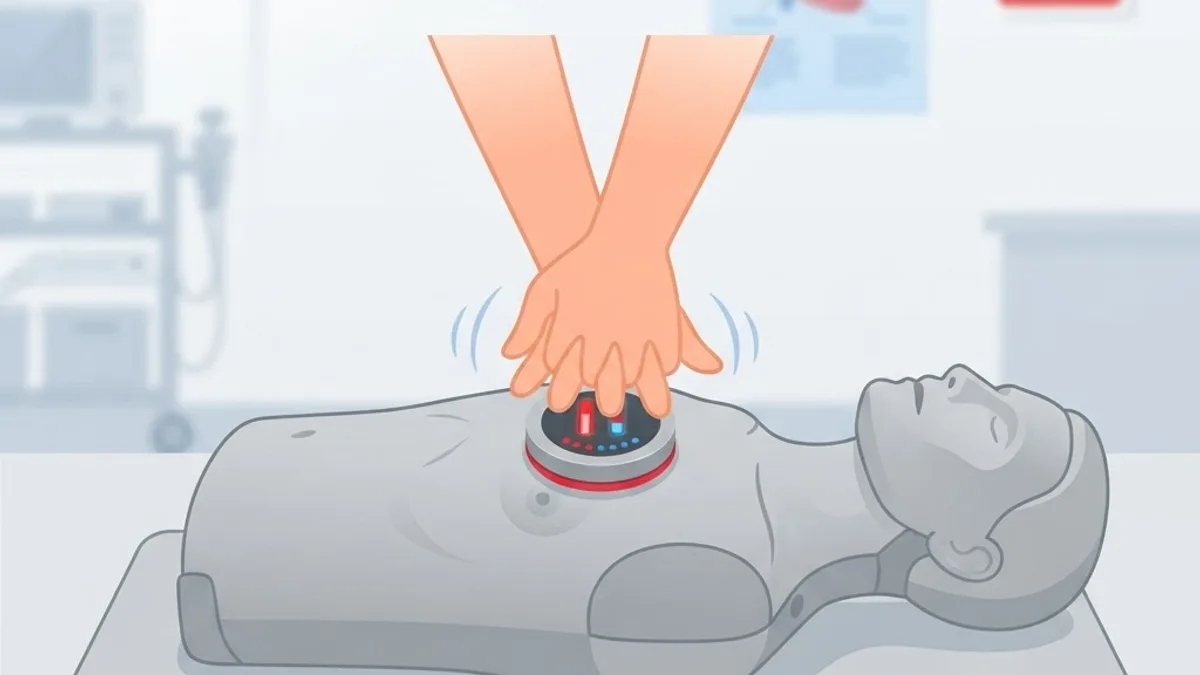 A Chest Compression Feedback Device Is Important Because...