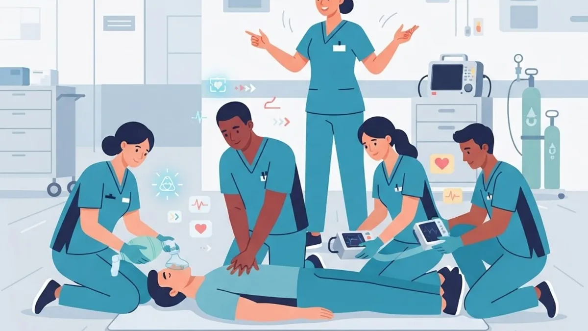 Which Team Role Provides Feedback on Compressions and Breaths?