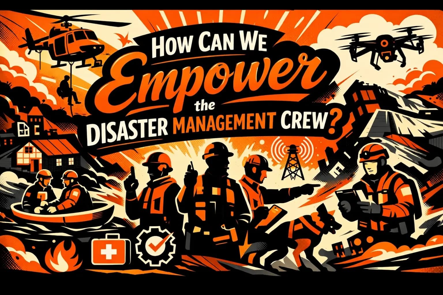 How Can We Empower the Disaster Management Crew